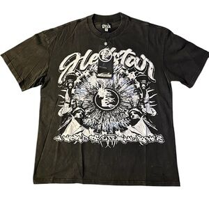 Alstyle Black Graphic T-Shirt for Men